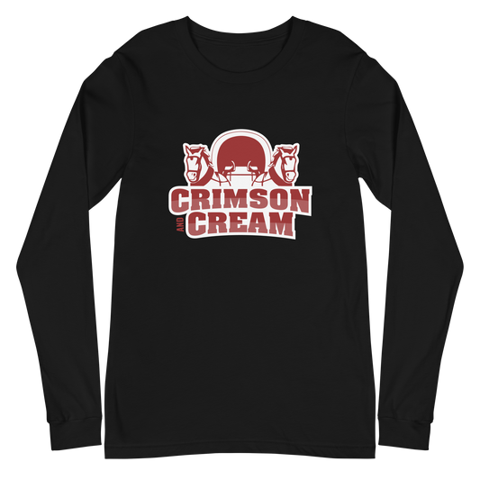 Crimson & Cream "Logo" Long Sleeve