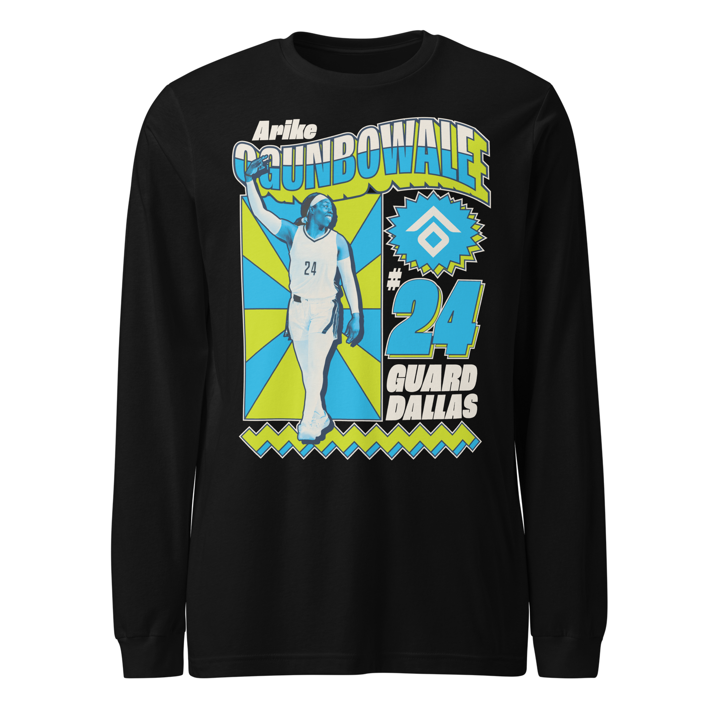 Arike Ogunbowale "Retro" Long Sleeve