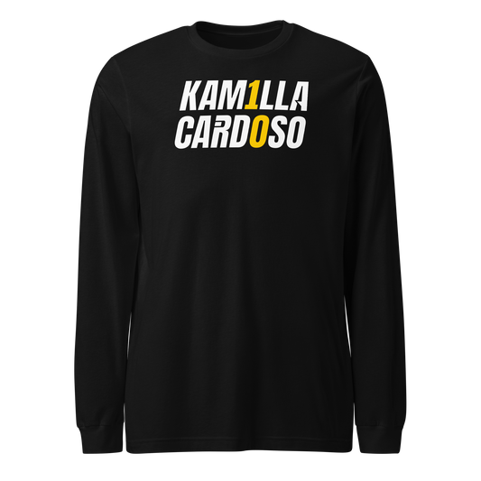 Kamilla Cardoso "Logo Lockup" Long Sleeve