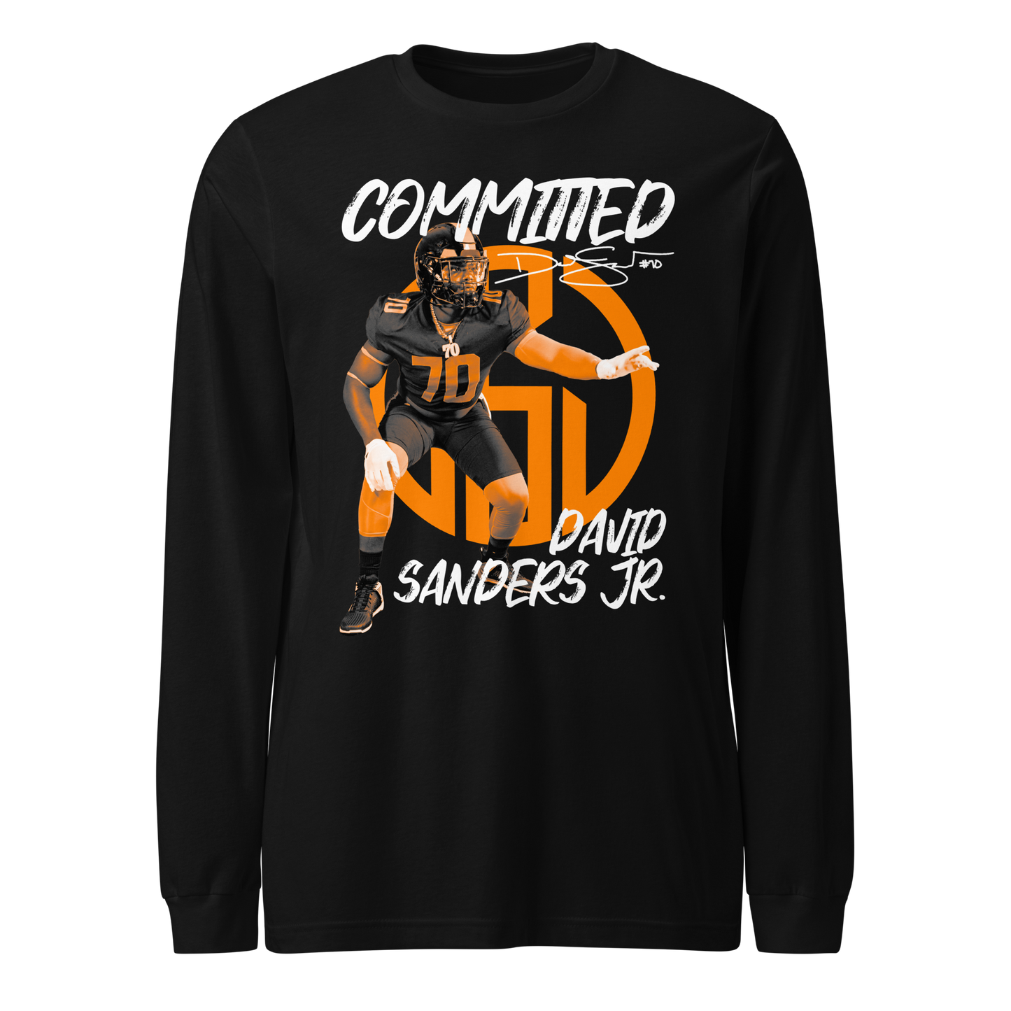 David Sanders Jr. "Committed" Long Sleeve