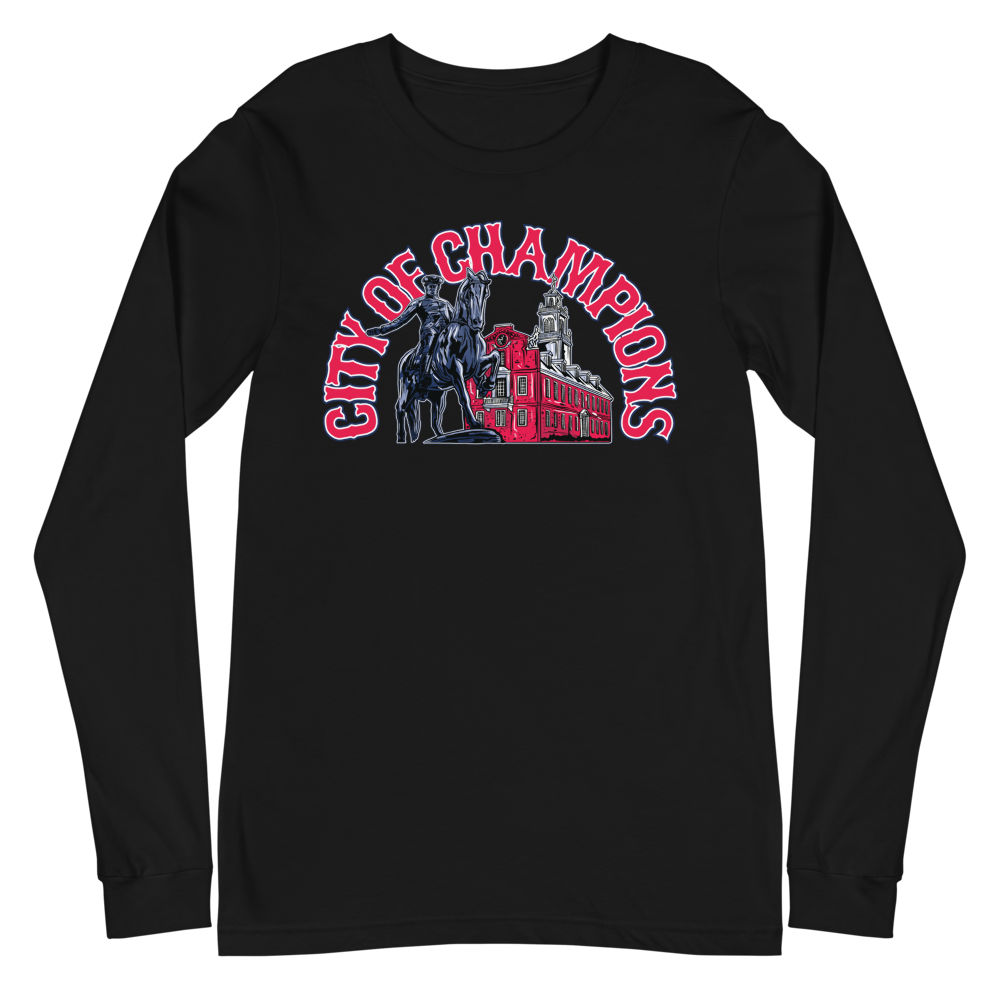 Boston "City of Champs" Unisex Long Sleeve Tee | Bella + Canvas 3501
