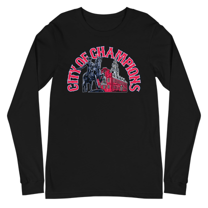Boston "City of Champs" Unisex Long Sleeve Tee | Bella + Canvas 3501
