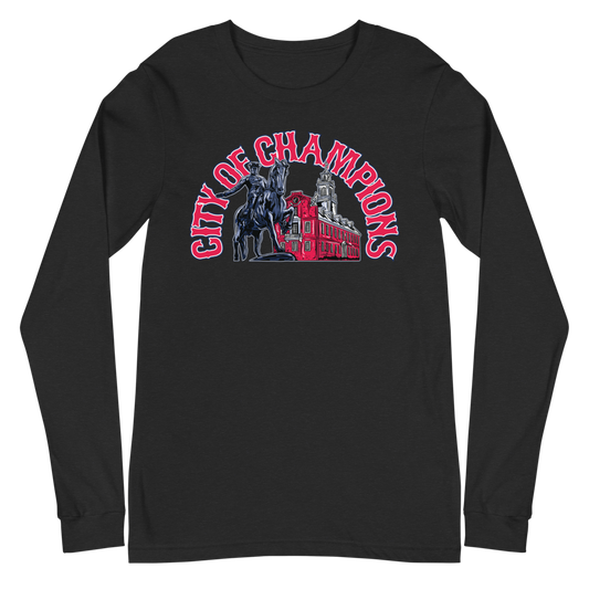 Boston "City of Champs" Unisex Long Sleeve Tee | Bella + Canvas 3501