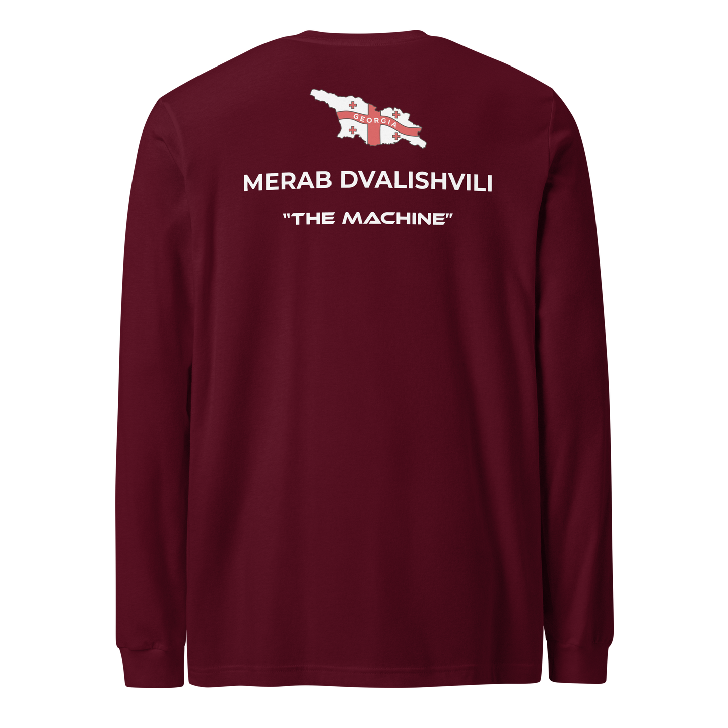 Merab Dvalishvili "Logo" Long Sleeve Black