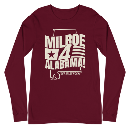 Jalen Milroe "Milroe 4 Alabama" Long Sleeve