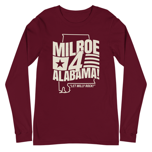 Jalen Milroe "Milroe 4 Alabama" Long Sleeve
