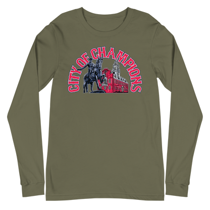Boston "City of Champs" Unisex Long Sleeve Tee | Bella + Canvas 3501
