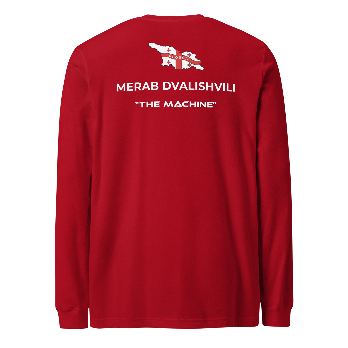 Merab Dvalishvili "Logo" Long Sleeve Black