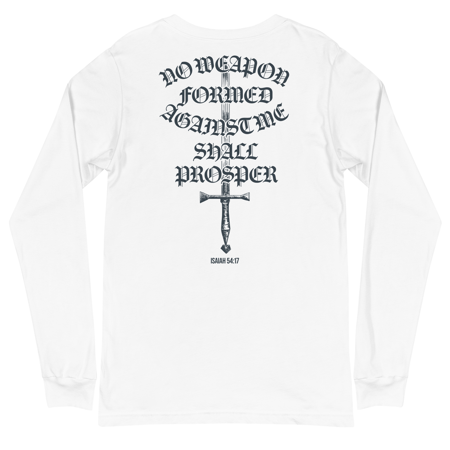 Jerrick Gibson "Isaiah 54:17" Long Sleeve