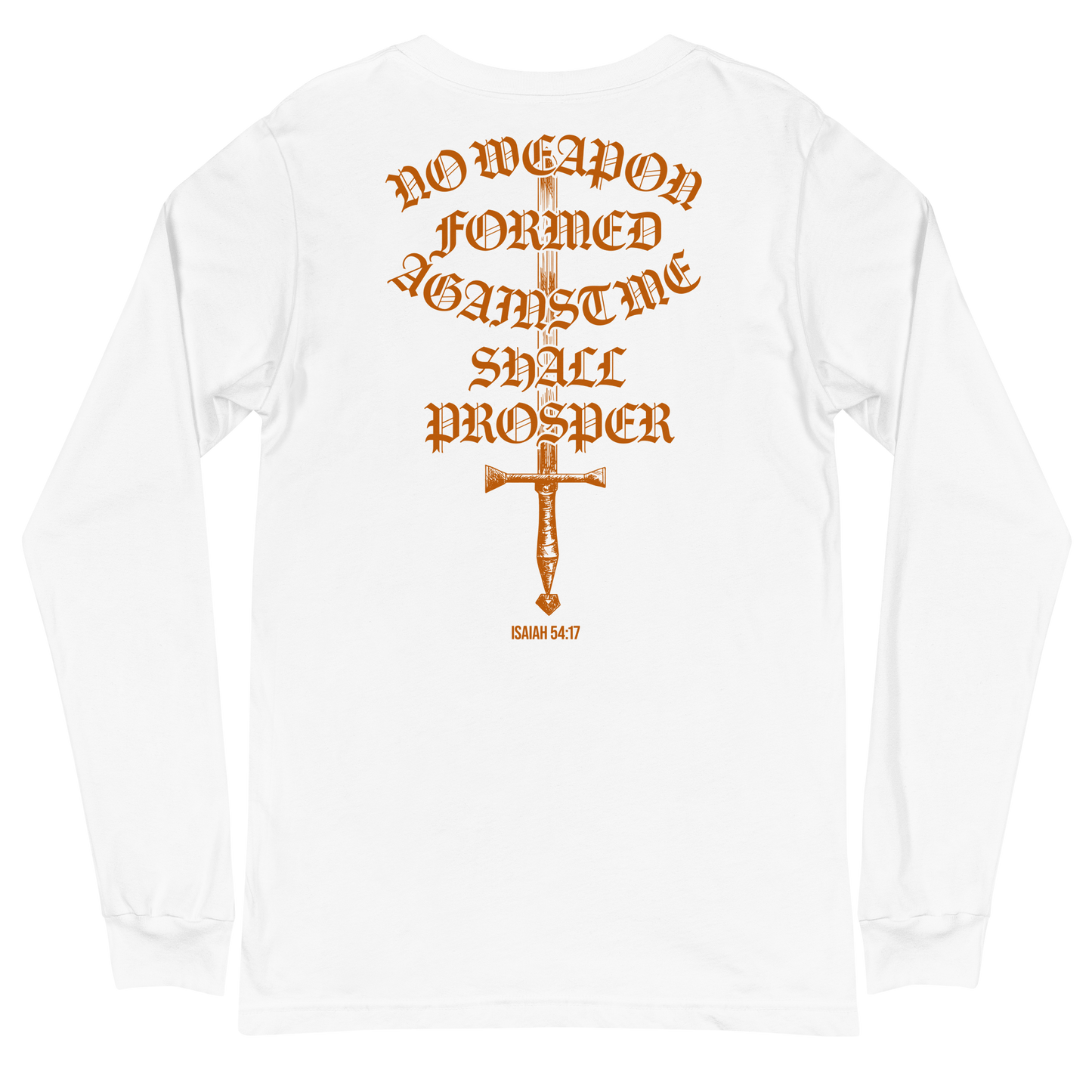 Jerrick Gibson "Isaiah 54:17" Long Sleeve