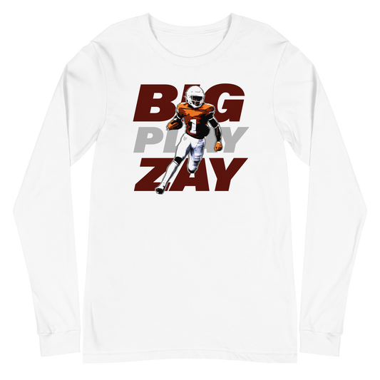 Xavier Worthy "Big Play Zay" Long Sleeve Shirt
