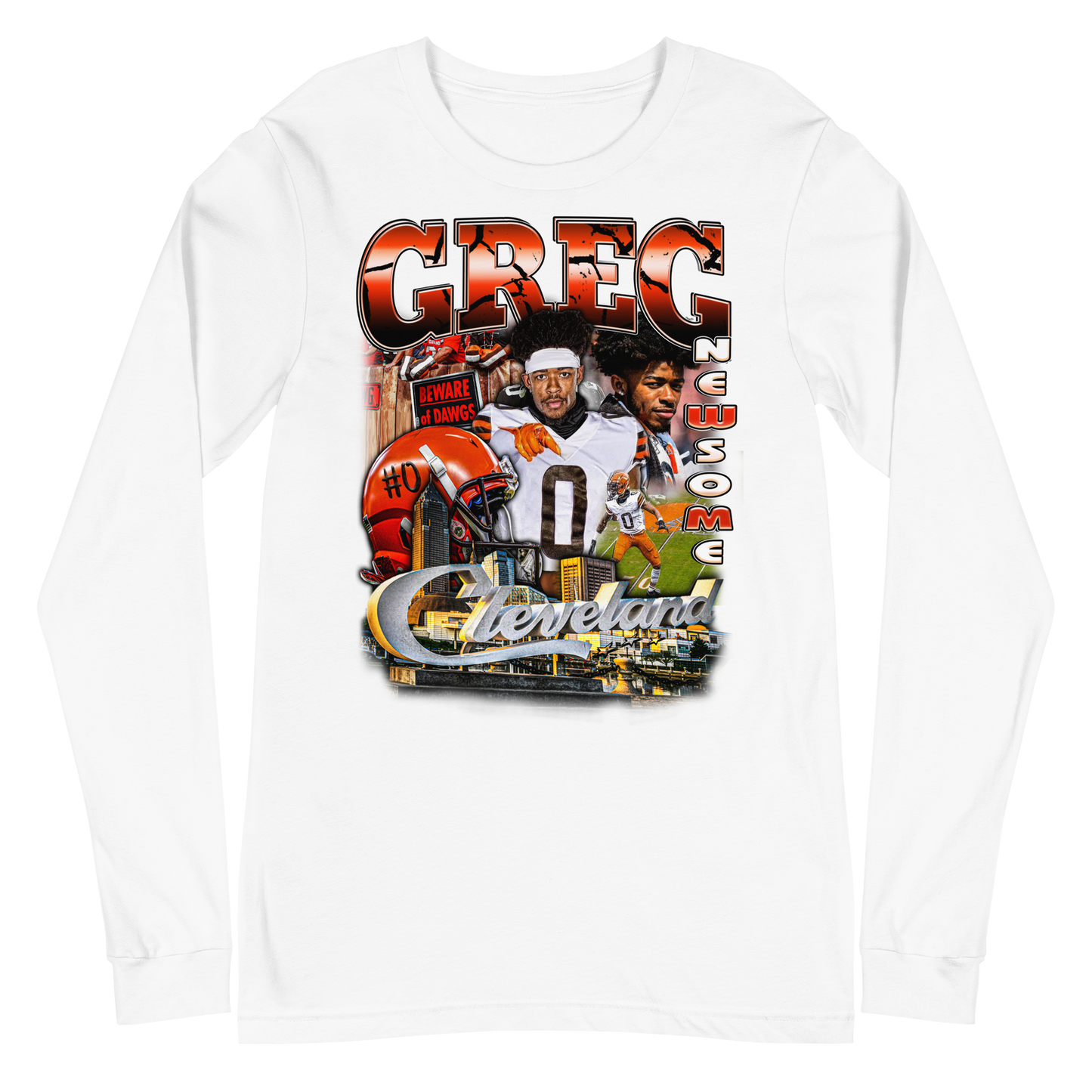 Greg Newsome II "Collage" Long Sleeve