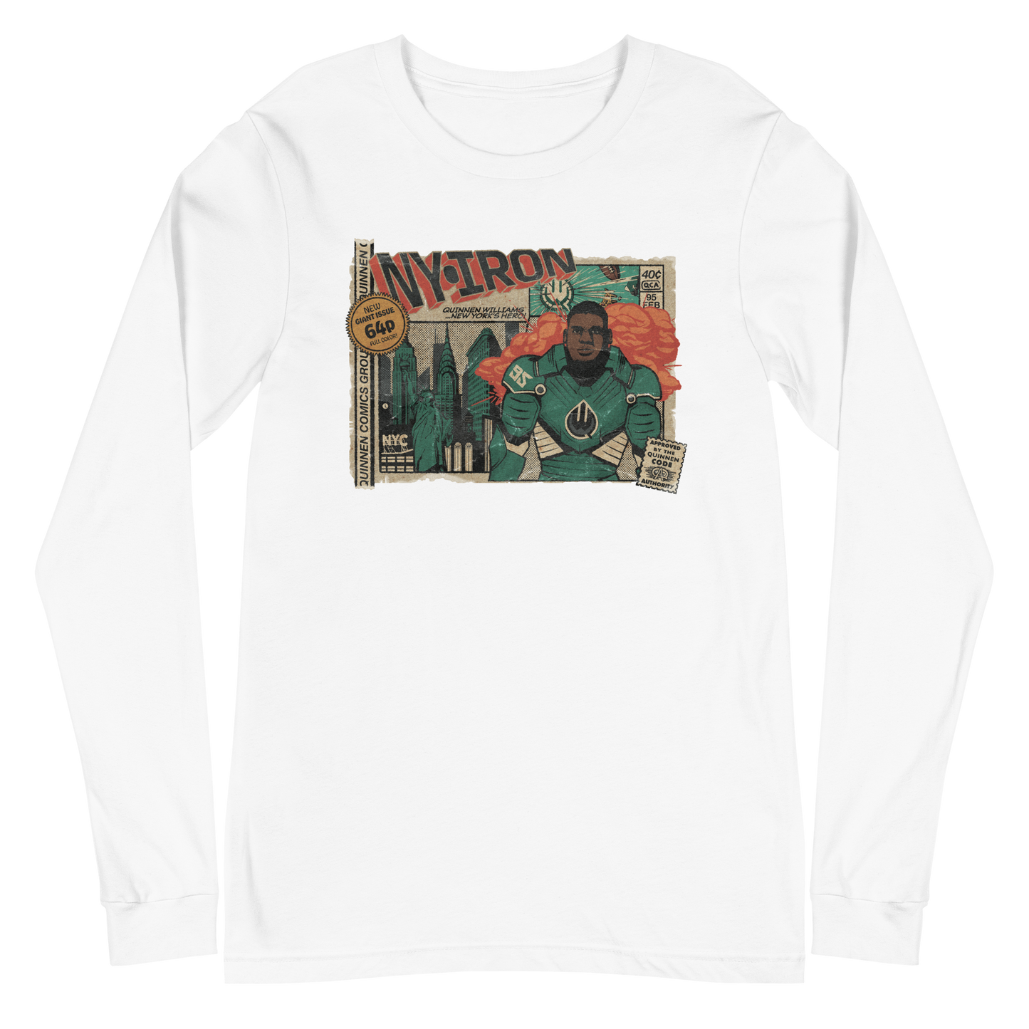 Quinnen Williams "NY Iron" Long Sleeve