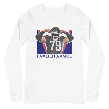 Fa'Alili Fa'Amoe "Samoan Flag" Long Sleeve