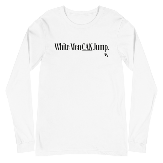 Blaise Vespe "White Man Can Jump V2" Long Sleeve