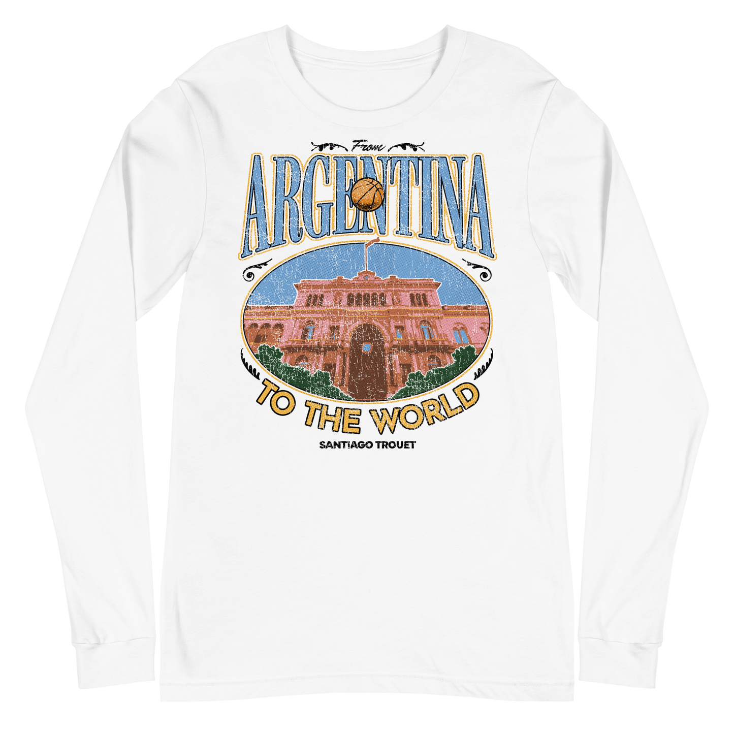 Santiago Trouet "Argentina To The World" Long Sleeve
