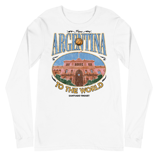 Santiago Trouet "Argentina To The World" Long Sleeve