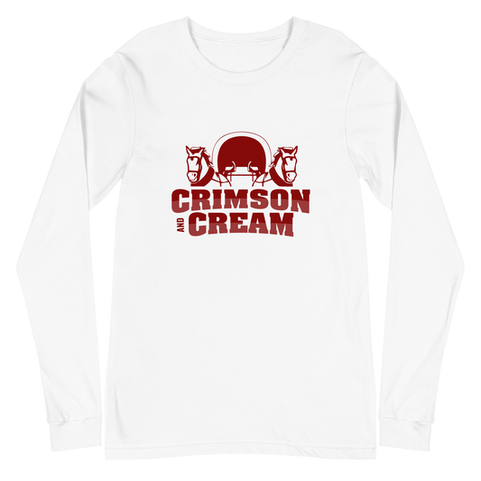 Crimson & Cream "Logo" Long Sleeve