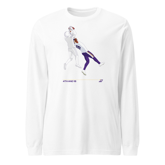 Justin Jefferson "4th & 18" Long Sleeve