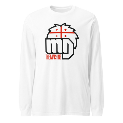 Merab Dvalishvili "Logo" Long Sleeve White