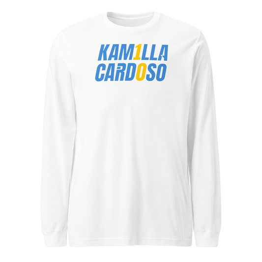 Kamilla Cardoso "Logo Lockup" Long Sleeve