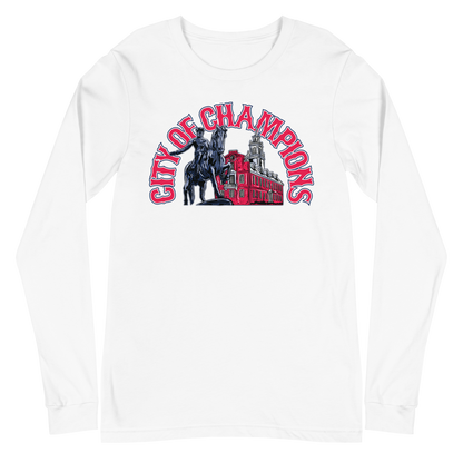 Boston "City of Champs" Unisex Long Sleeve Tee | Bella + Canvas 3501