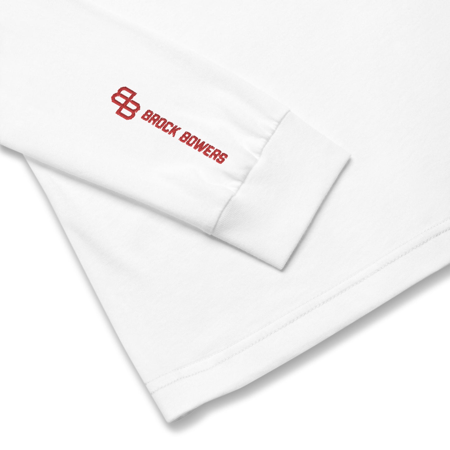 Brock Bowers "Logo" Embroidered Long Sleeve
