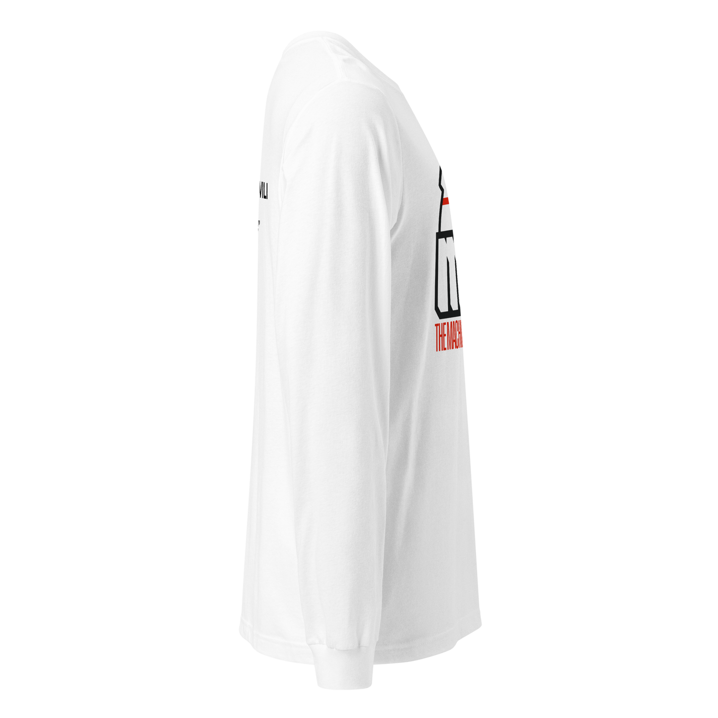 Merab Dvalishvili "Logo" Long Sleeve White