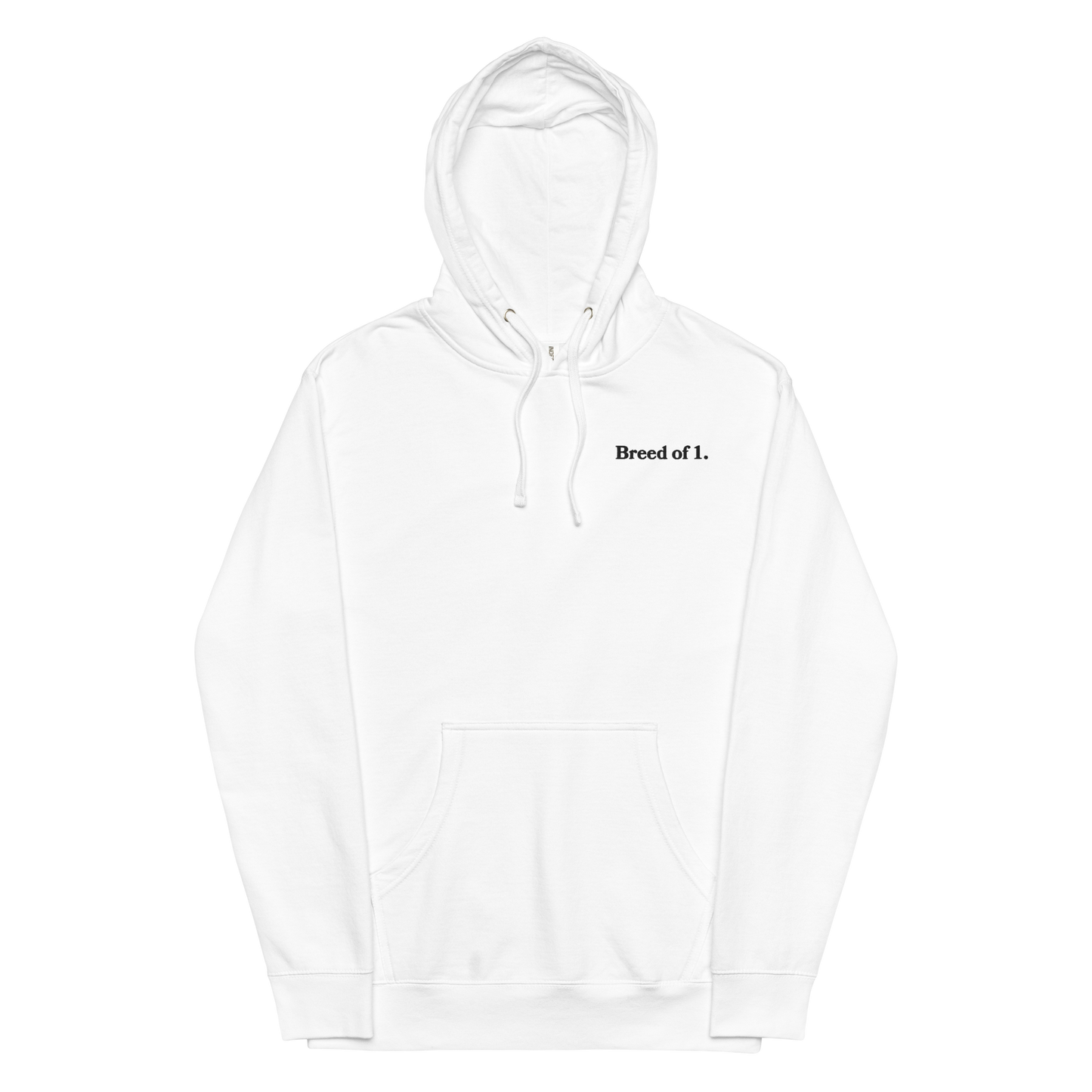 Jalen Hurts "Breed of 1" Embroidered Hoodie White