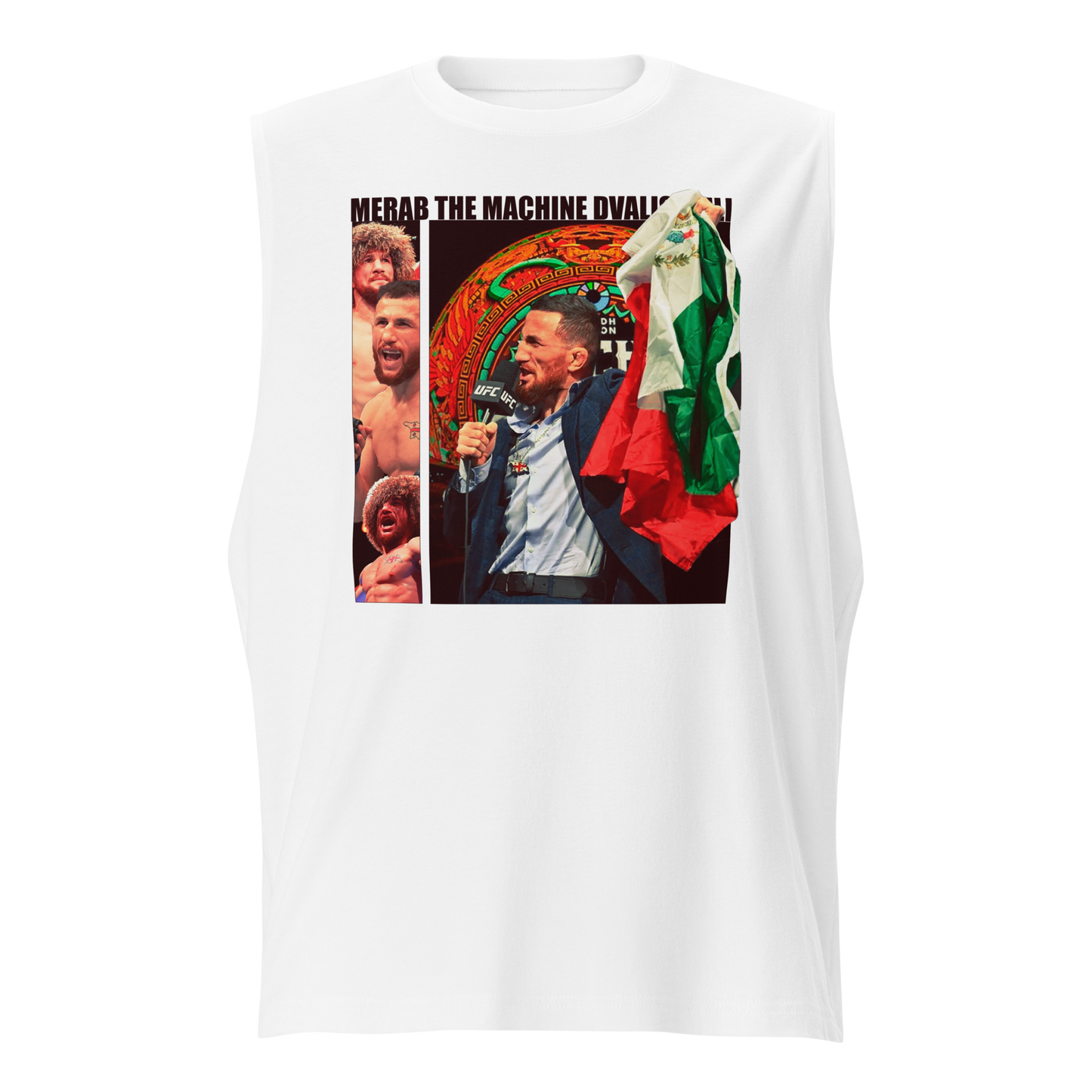 Merab Dvalishvili "The Machine" Muscle T-Shirt