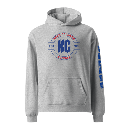 Keon Coleman "Official Logo" Hoodie Grey
