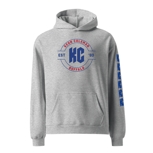 Keon Coleman "Official Logo" Hoodie Grey