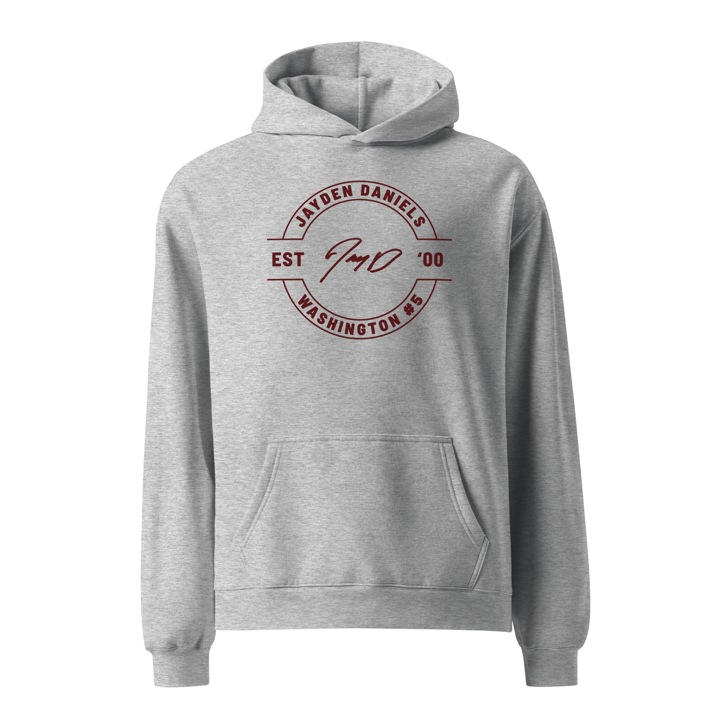 Jayden Daniels "Signature" Hoodie Grey