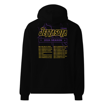 Justin Jefferson "Jettasota Tour 2024" Oversized Hoodie Black