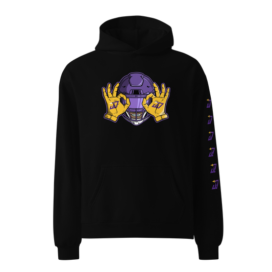 Justin Jefferson "Griddy 2024" Hoodie Black