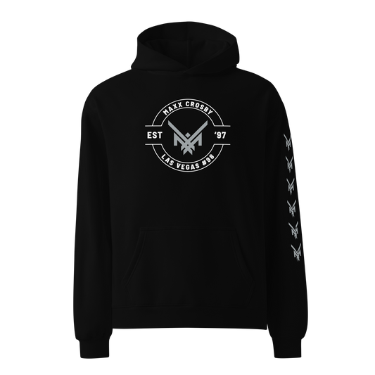 Maxx Crosby "Official Logo" Hoodie Black