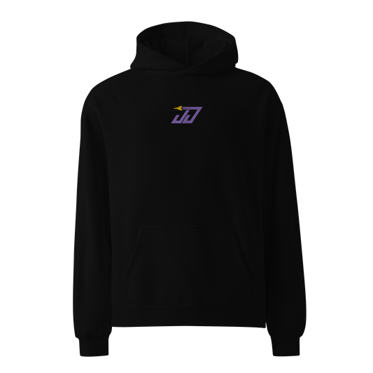 Justin Jefferson "Logo" Embroidered Hoodie Black