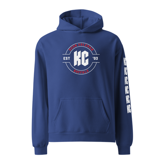 Keon Coleman "Official Logo" Hoodie Blue