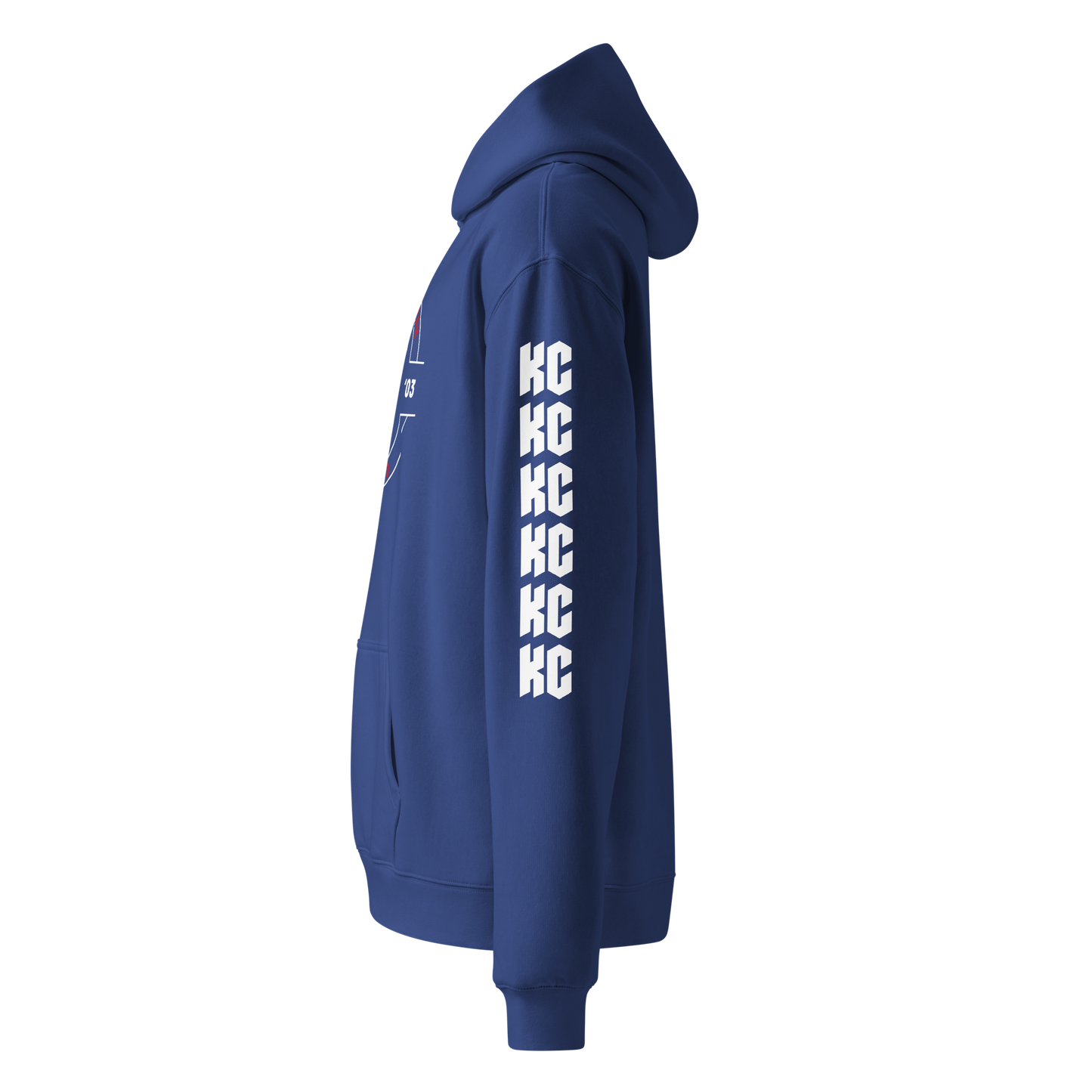 Keon Coleman "Official Logo" Hoodie Blue