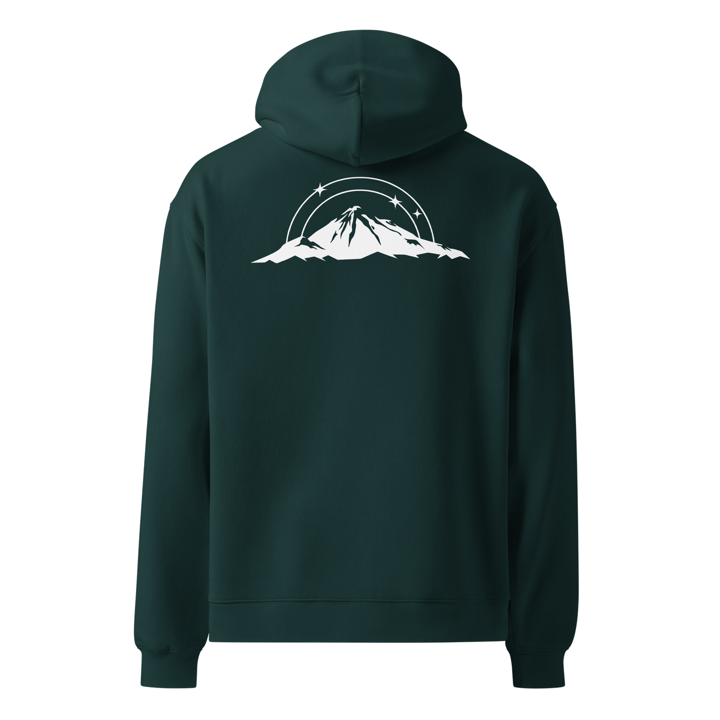 Atmosphere "Logo" Oversized Hoodie Pine