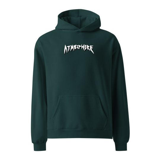 Atmosphere "Logo" Oversized Hoodie Pine