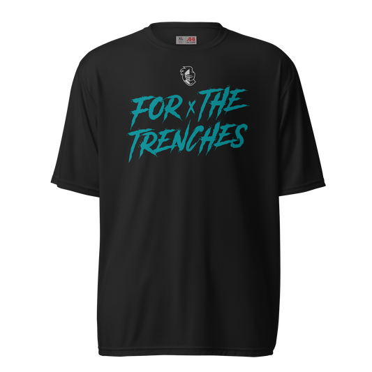 Lester Cotton "For the Trenches Ironmen" Dr-fit T-shirt Black