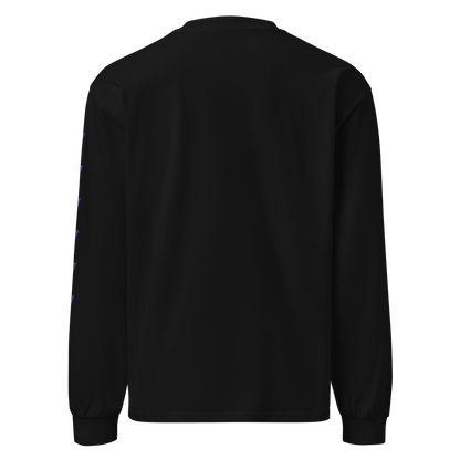 Justin Jefferson "Vintage Viking" Long Sleeve Black