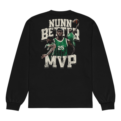 Kendrick Nunn "MVP" Heavyweight Long Sleeve Black