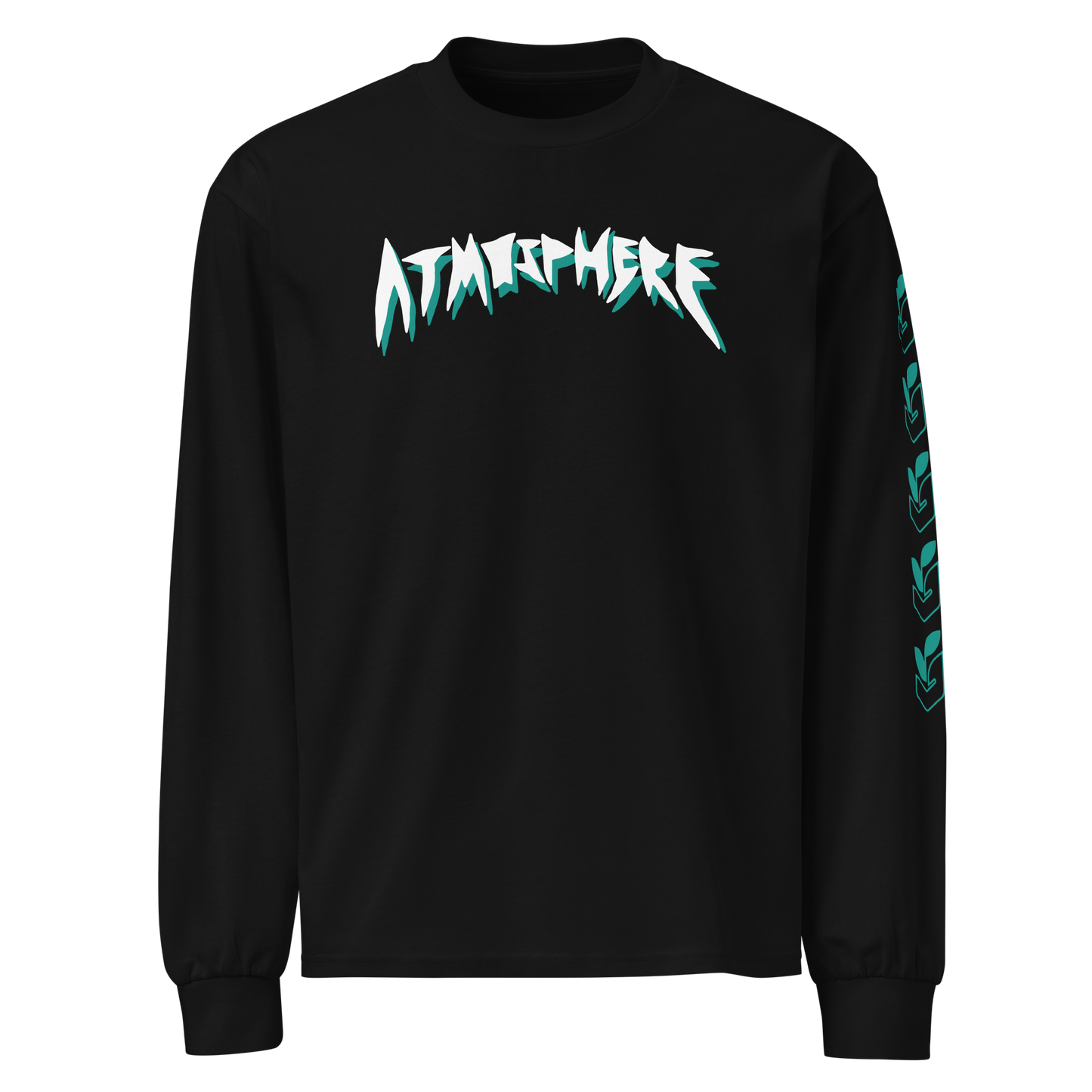 Atmosphere "Logo" Long Sleeve T-shirt Black
