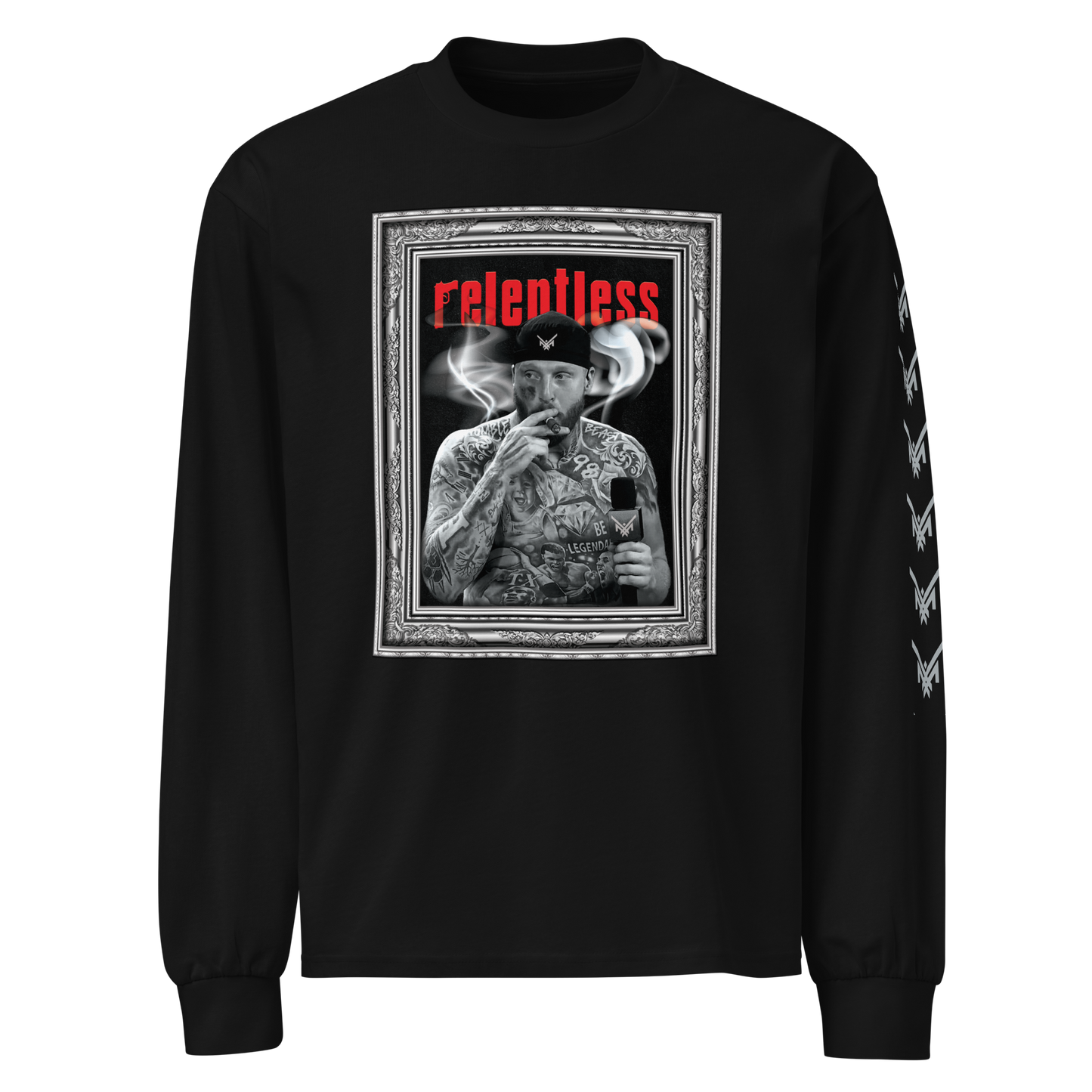 Maxx Crosby "Relentless" Long Sleeve Black