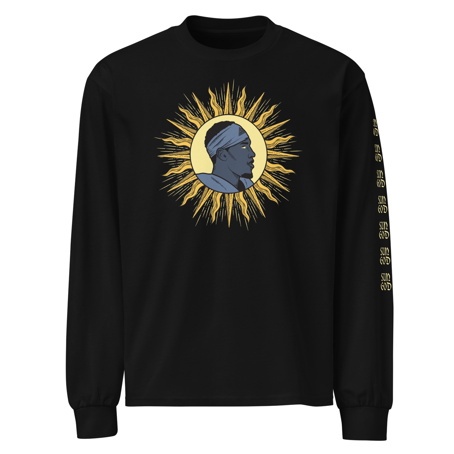 Amon-Ra St. Brown "Sung God" Long Sleeve Black