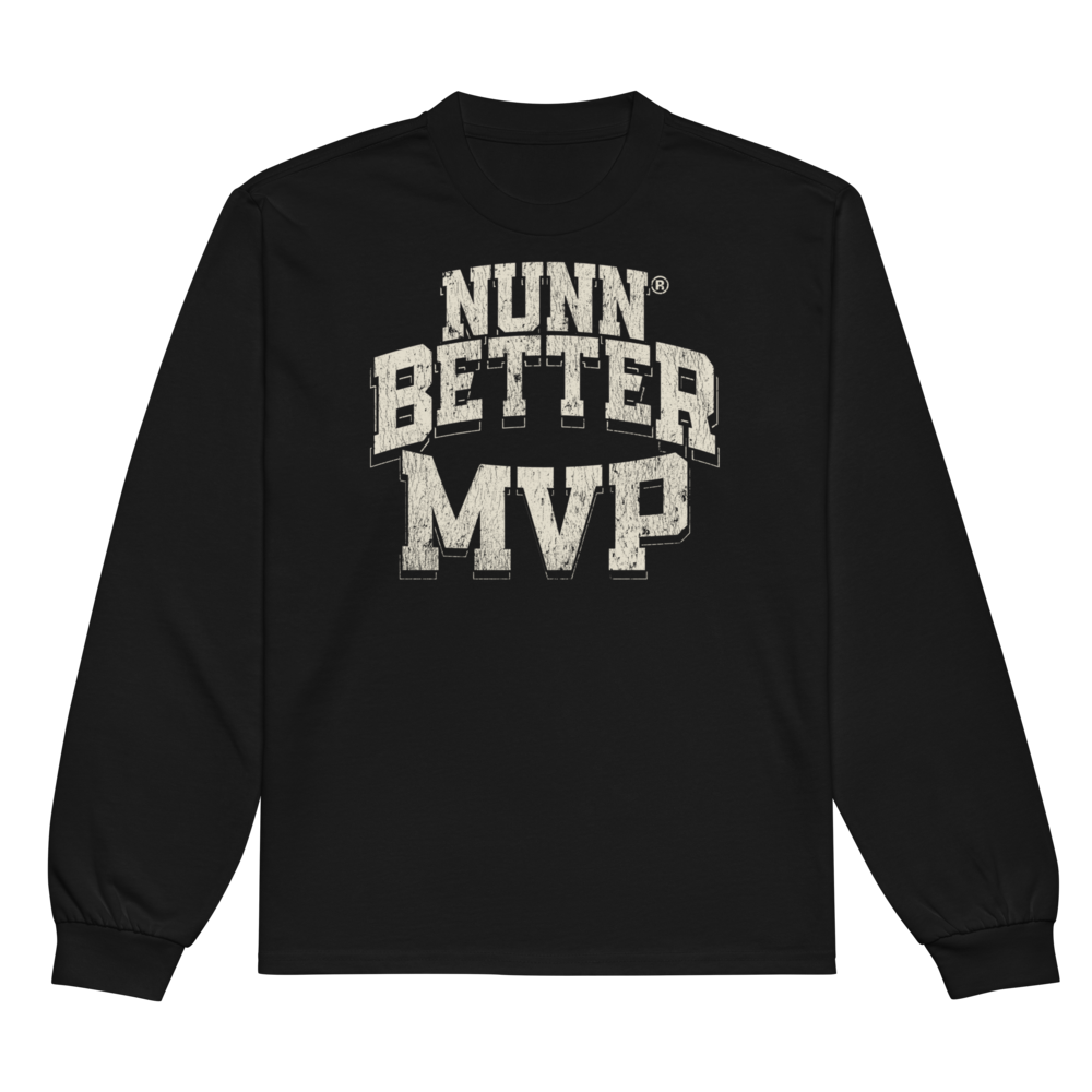 Kendrick Nunn "MVP" Heavyweight Long Sleeve Black