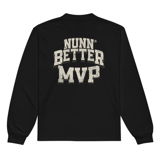 Kendrick Nunn "MVP" Heavyweight Long Sleeve Black