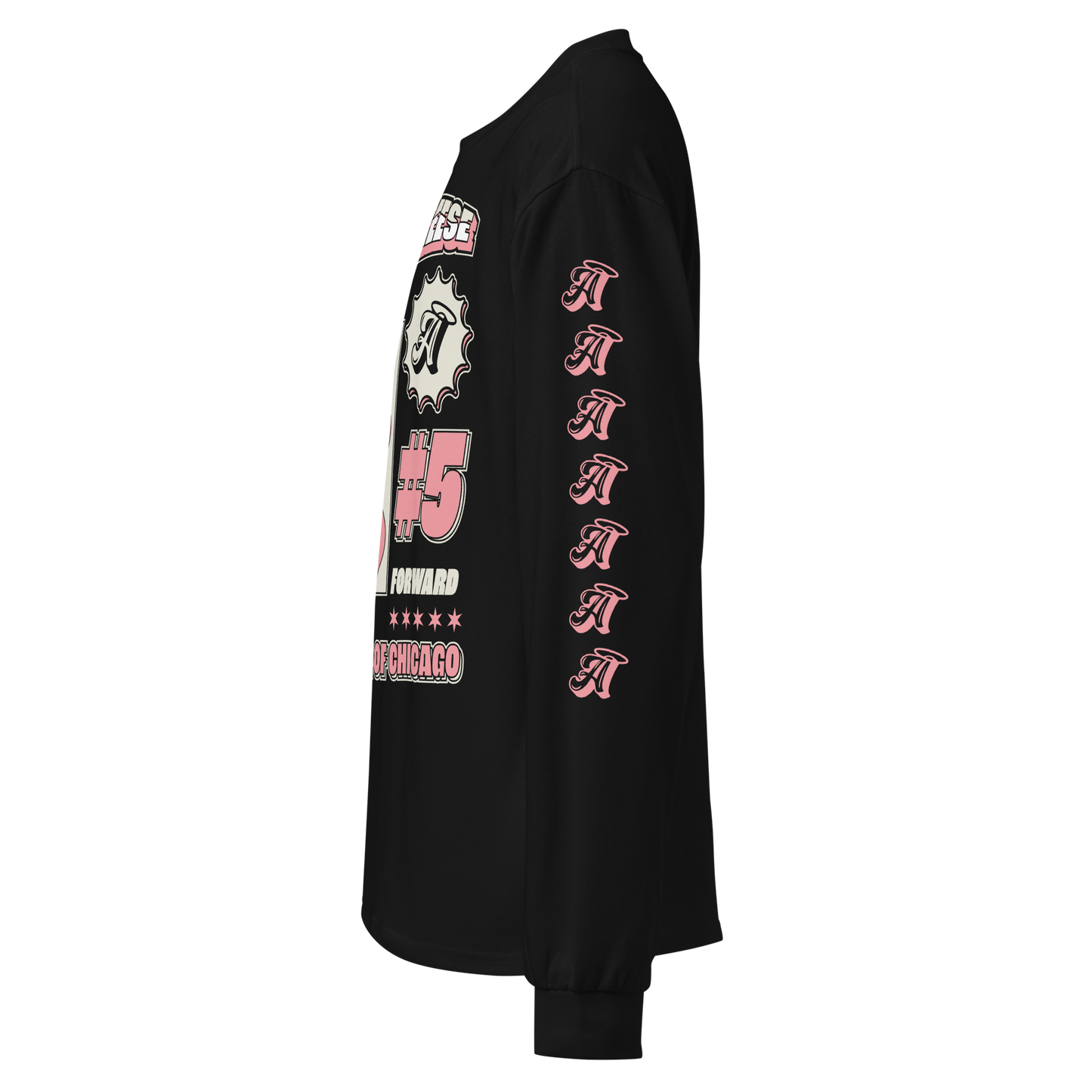 Angel Reese "Angel in Chicago" Heavyweight Long Sleeve Black